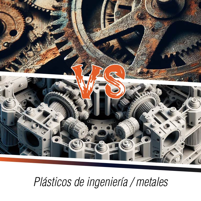 PLÁSTICOS DE INGENIERÍA VS METALES